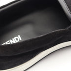 Fendi Slip on Monster Star Bugs Eye Studs Suede Leather Shoes — view 7