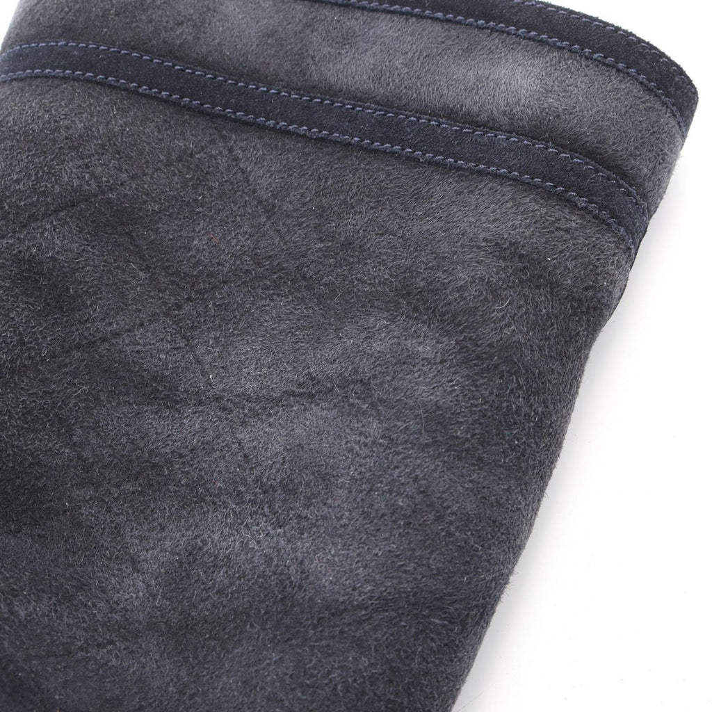 Chanel Boots Quilted Suede — view 8