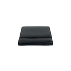 Loewe Anagram Logo Nappa Leather Trifold Wallet Mini Card Case Black Purple — view 6