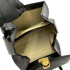 Loewe Vintage Anagram Logo Calf Leather Handbag Mini Tote Black — view 9