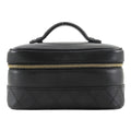 Chanel Bicolor Pouch Calf Black Vanity
