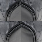 Chanel Bicolor Pouch Calf Black Vanity — view 5