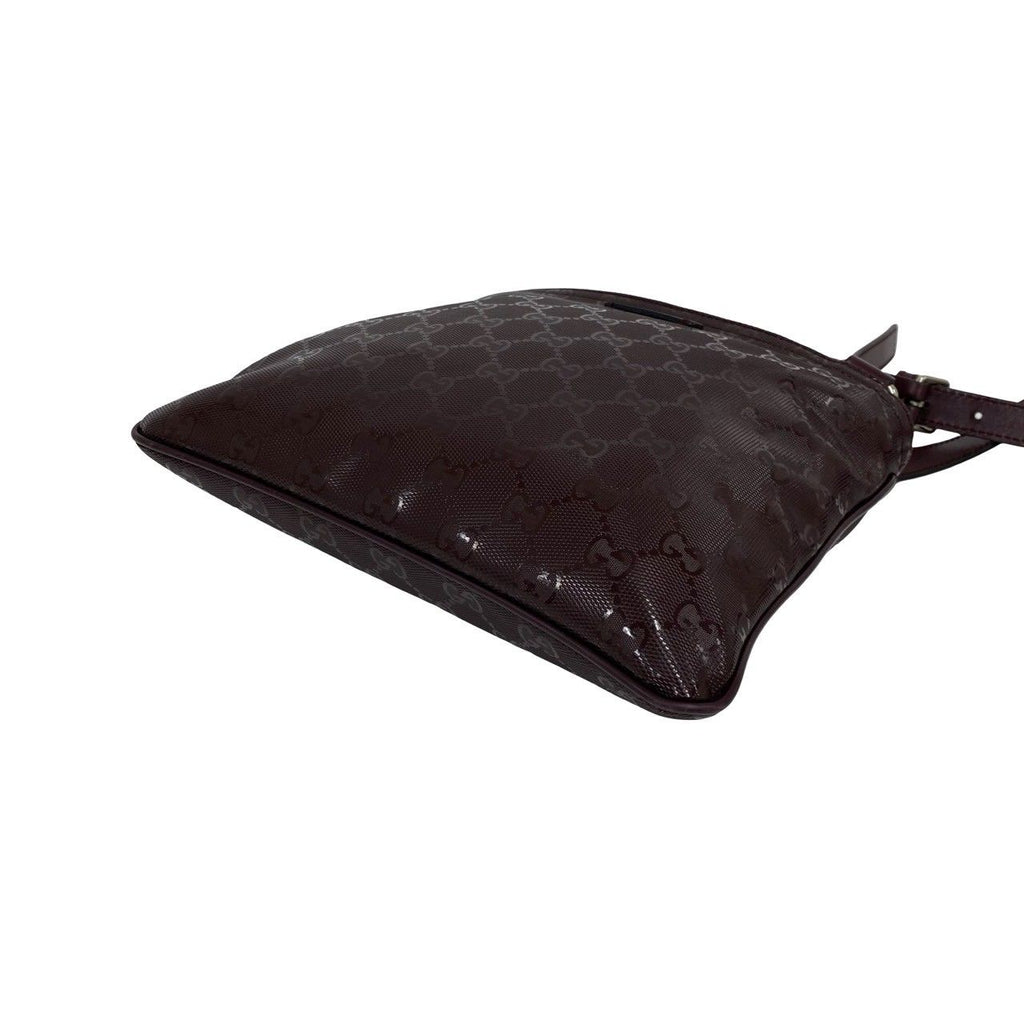 Gucci GG Supreme Logo All Over Pattern Leather Mini Shoulder Bag Pochette — view 8