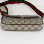 Gucci Mini Shoulder Bag GG Supreme Canvas Brown — view 5