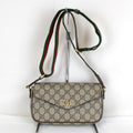 Gucci Mini Shoulder Bag GG Supreme Canvas Brown