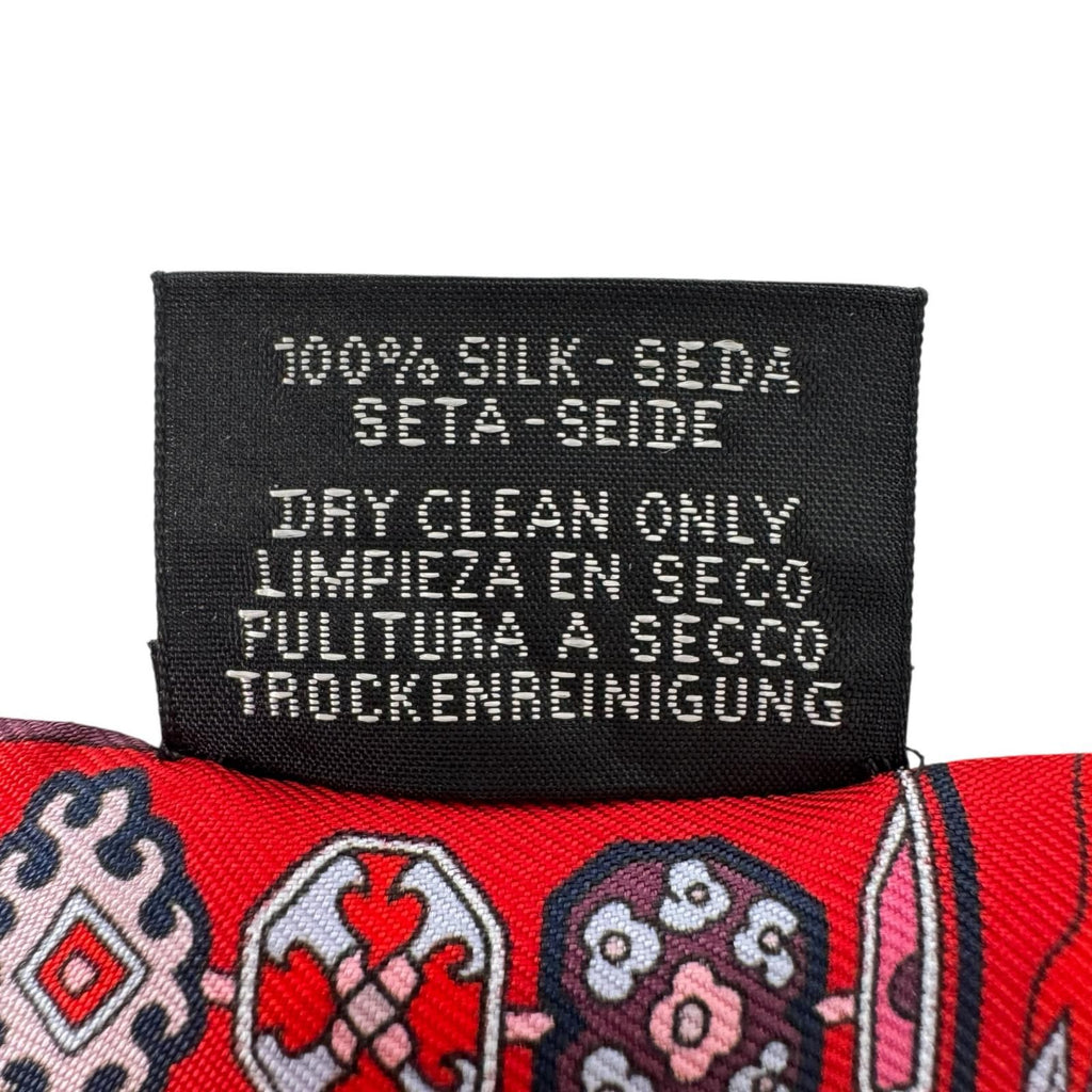 Hermes Tapis Persans Persian Carpet Silk Scarf — view 5