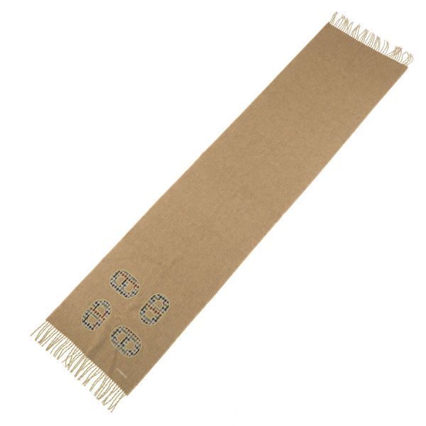 Hermes Cashmere Scarf Recto Verso Maillon Coloret — view 2