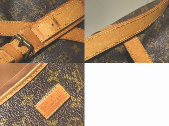 Louis Vuitton Saumur 35 Shoulder Bag Monogram Crossbody Brown — view 7