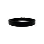 Saint Laurent YSL Yves Push Pin Buckle Belt 100 Shiny Leather — view 2