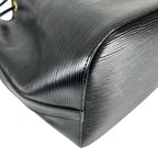 Louis Vuitton Noir Petit Noe Shoulder Bag Black — view 8