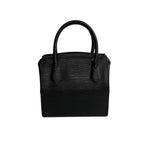 Fendi Logo Epi Leather 2-Way Vanity Makeup Box Shoulder Bag Black — view 5