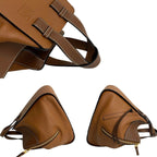 Loewe Hammock Small Anagram Logo Leather Shoulder Bag Brown — view 6