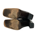 Gucci Long Boots 36c Ready Su Da Cu Brown Leather — view 4