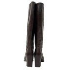 Gucci Long Boots 36c Ready Su Da Cu Brown Leather — view 3