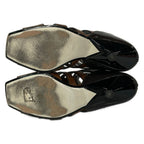 Loewe Short Boots 37 Brown Dark Open Toe Leather — view 4