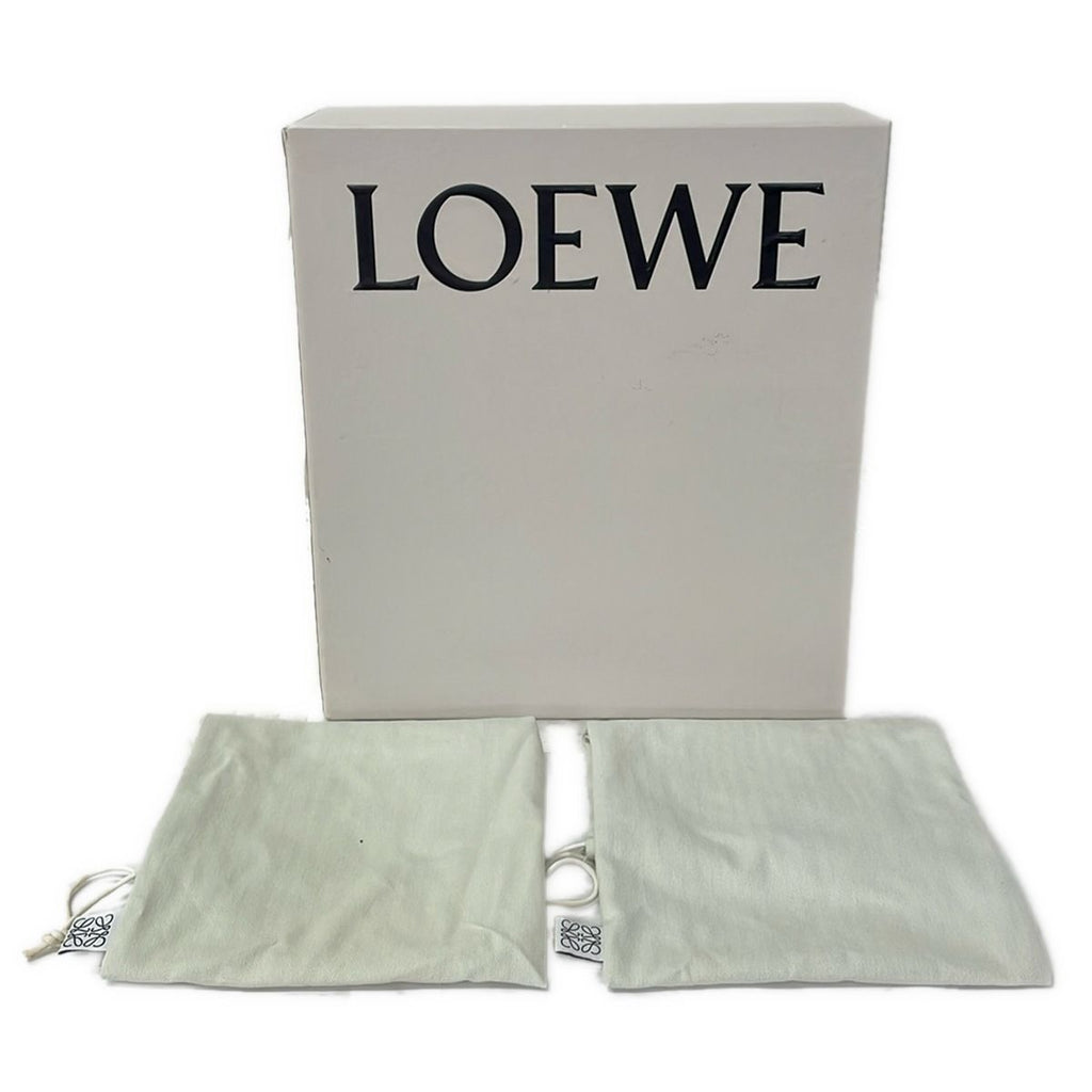 Loewe Short Boots 37 Brown Dark Open Toe Leather — view 8