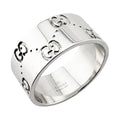 Gucci Icon Ring 18k White Gold