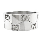 Gucci Icon Ring 18k White Gold — view 4