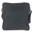 Prada Tessuto Black Silver Nylon Shoulder Bag — view 2
