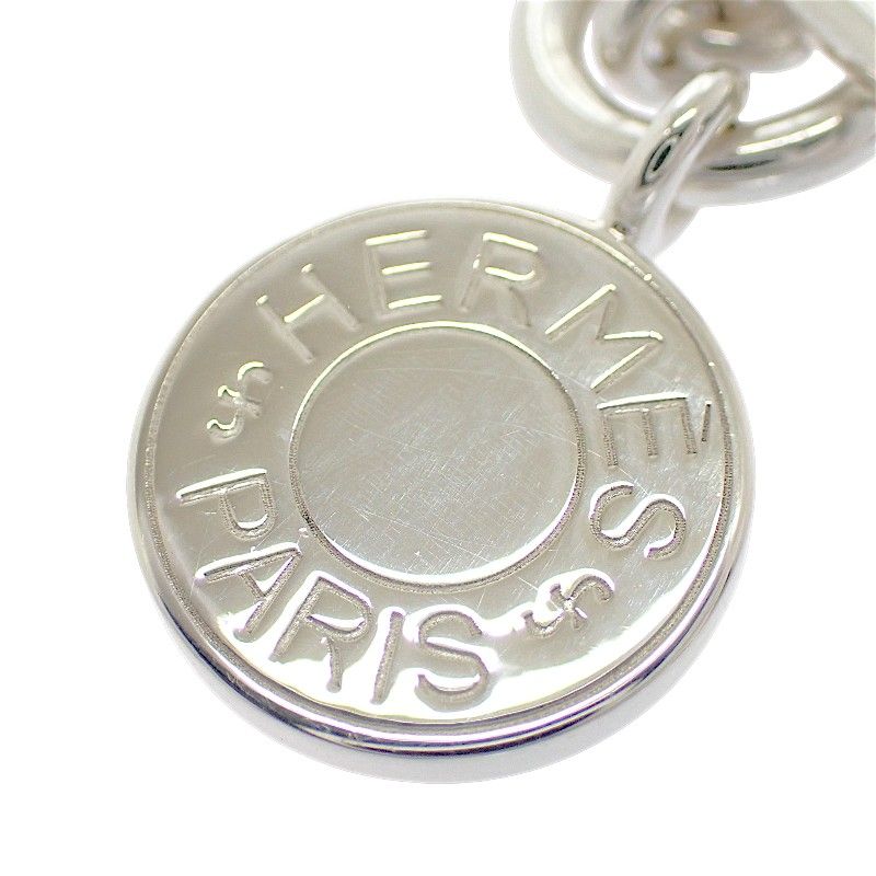 Hermes Amulet Exlibris Necklace 925 Sterling Silver — view 8