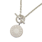 Hermes Amulet Exlibris Necklace 925 Sterling Silver