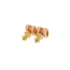 Hermes Pop Mini Pink Gold Earrings — view 3