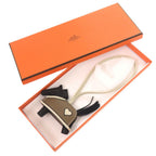 Hermes Robeochle PM Agno Milo Veau Swift Black Bag Charm — view 2