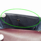 Chanel Shoulder Bag Leather Blue Green Gold Chain — view 9