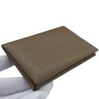 Hermes Card Case Calvi Veau Epsom Top Business Holder Simple — view 8