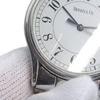 Tiffany & Co Classic Stainless Steel Quartz Analog Display White Dial Watch — view 7