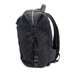 Dior Safari Backpack Black Oblique Peacock Canvas — view 3