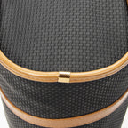 Saint Laurent Yves Vintage Barrel Bag Black Brown Van Gogh Canvas — view 7