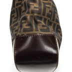 Fendi Radio Pun Tote Brown Zucca Canvas — view 8
