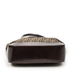 Fendi Radio Pun Tote Brown Zucca Canvas — view 6