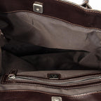 Fendi Radio Pun Tote Brown Zucca Canvas — view 9
