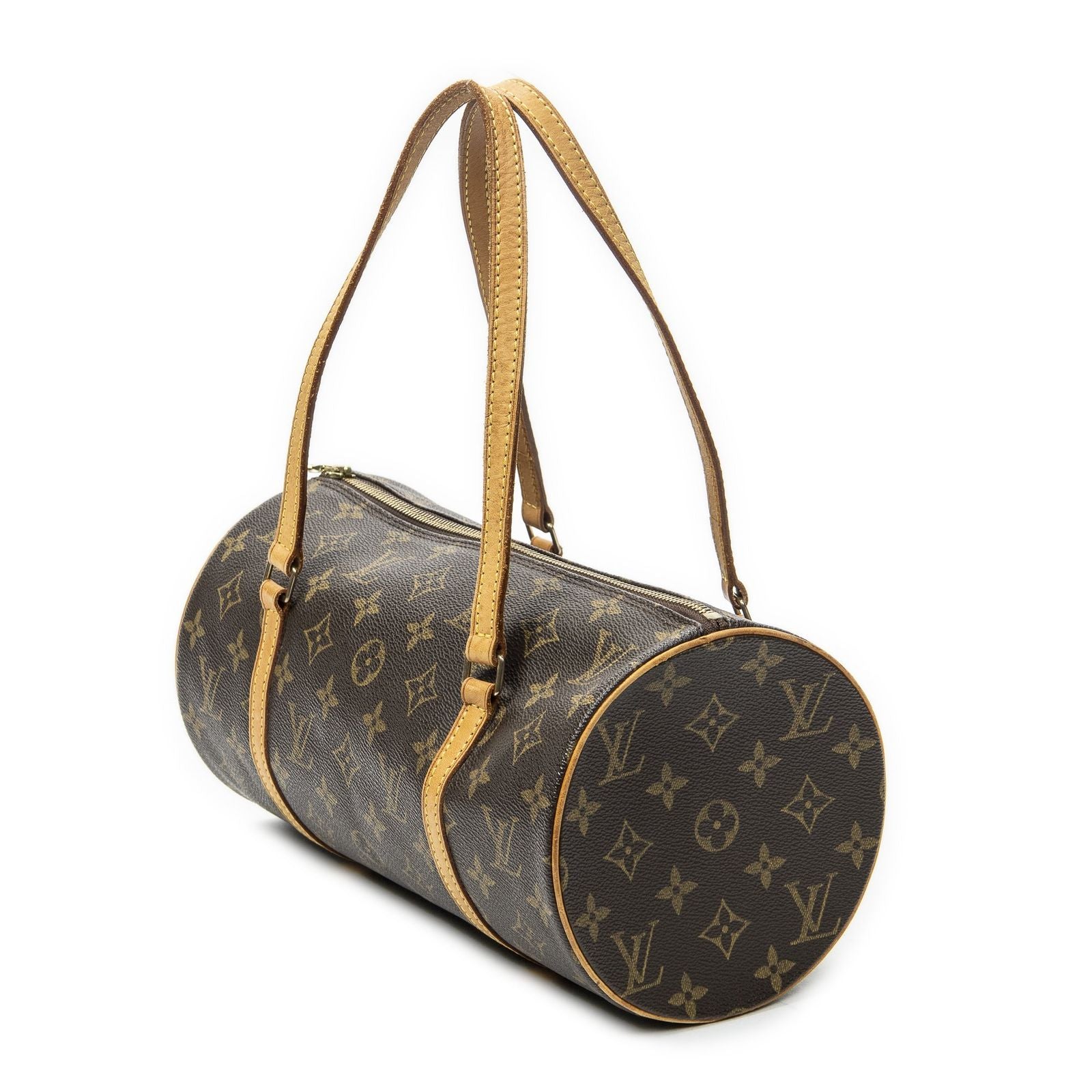 Louis Vuitton Papillon Brown Monogram Canvas Handbag — view 2