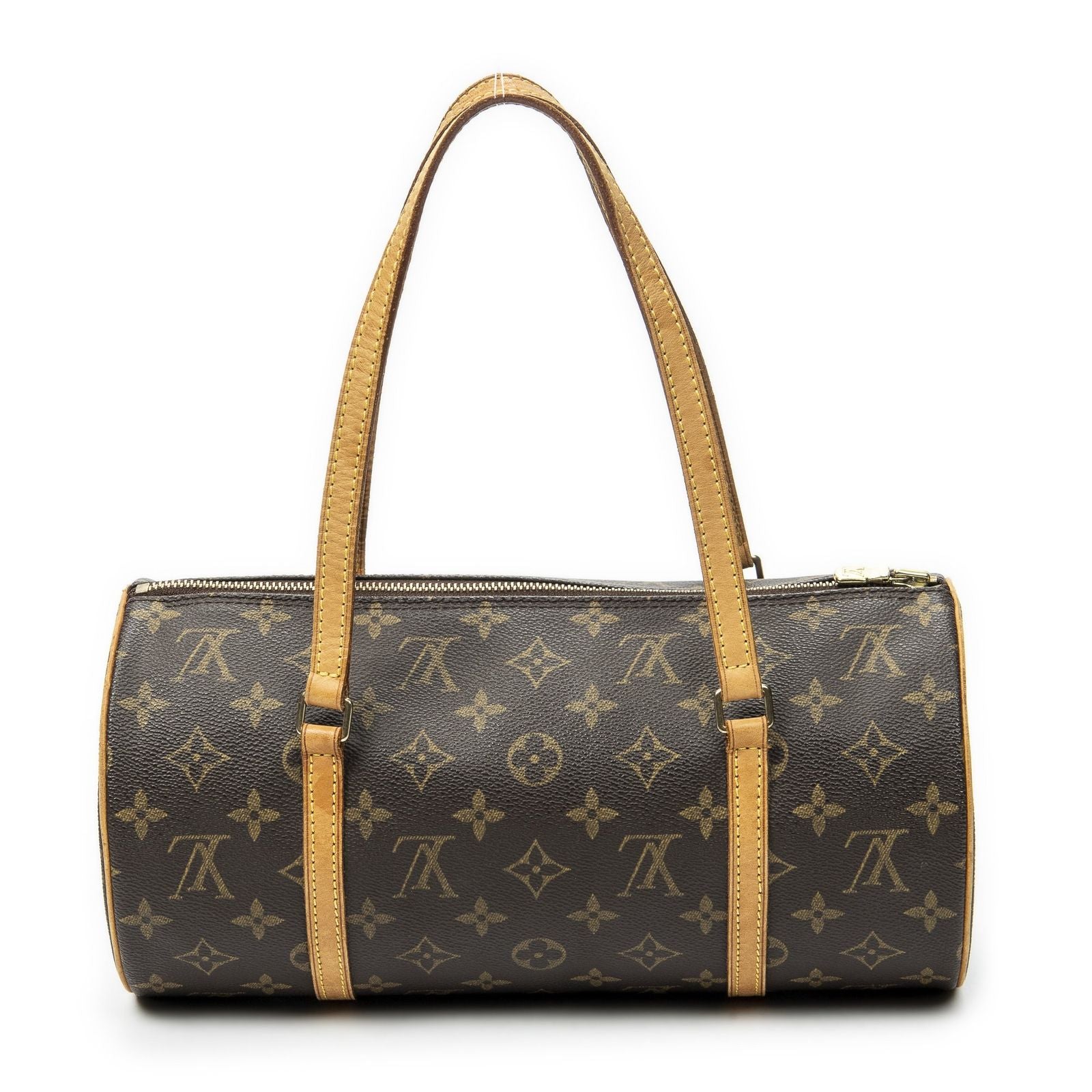 Louis Vuitton Papillon Brown Monogram Canvas Handbag — view 5