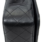 Chanel Mademoiselle Full Flap Black Quilted Lambskin Leather — view 7