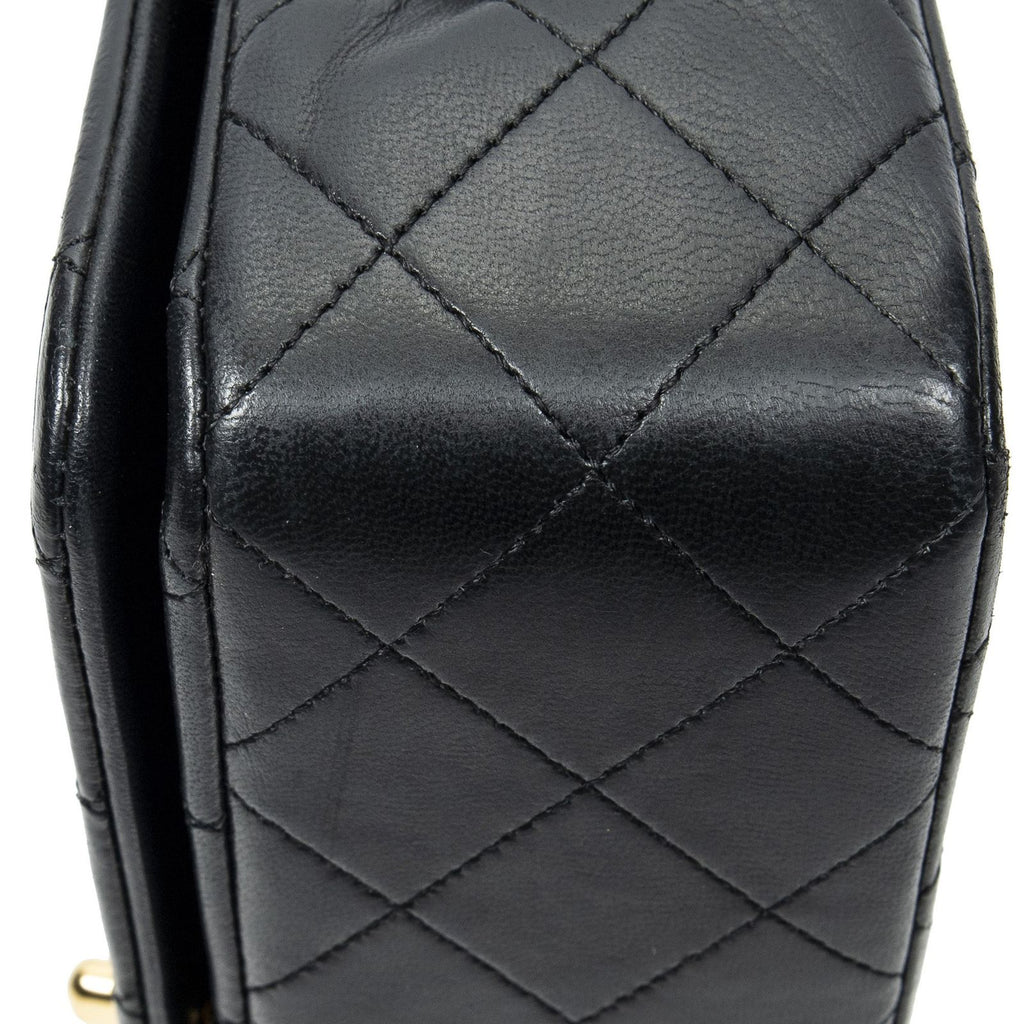 Chanel Mademoiselle Full Flap Black Quilted Lambskin Leather — view 8