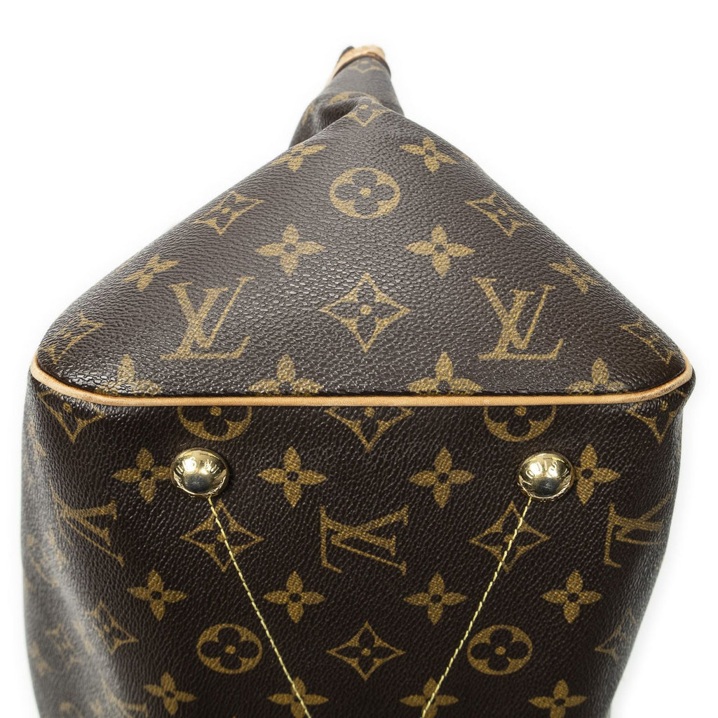 Louis Vuitton Tivoli Brown Monogram Canvas Messenger Bag — view 8