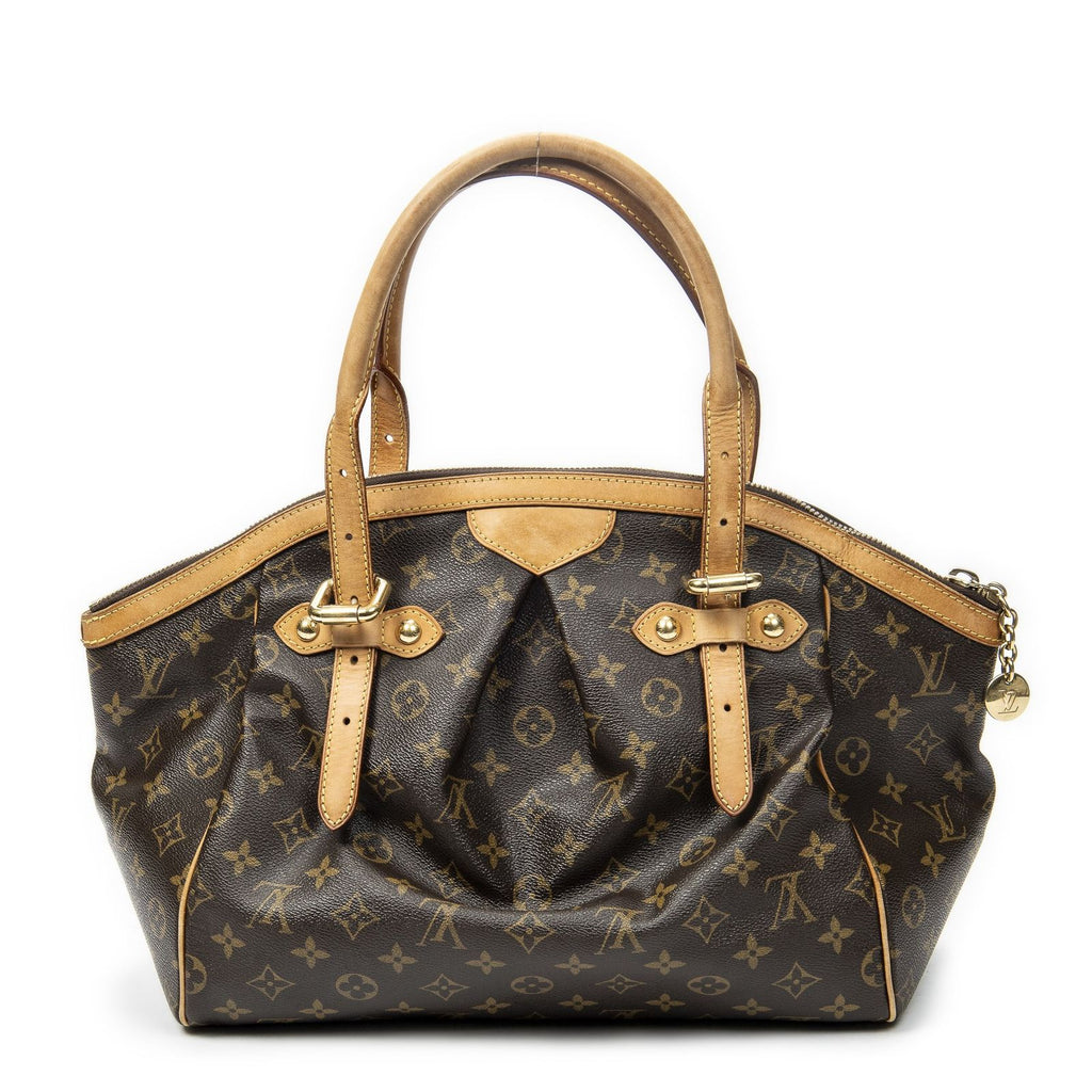 Louis Vuitton Tivoli Brown Monogram Canvas Messenger Bag — view 5