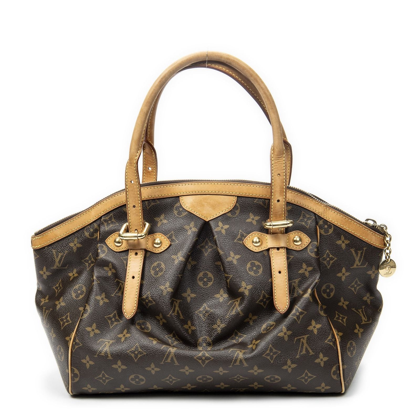 Louis Vuitton Tivoli Brown Monogram Canvas Messenger Bag — view 5