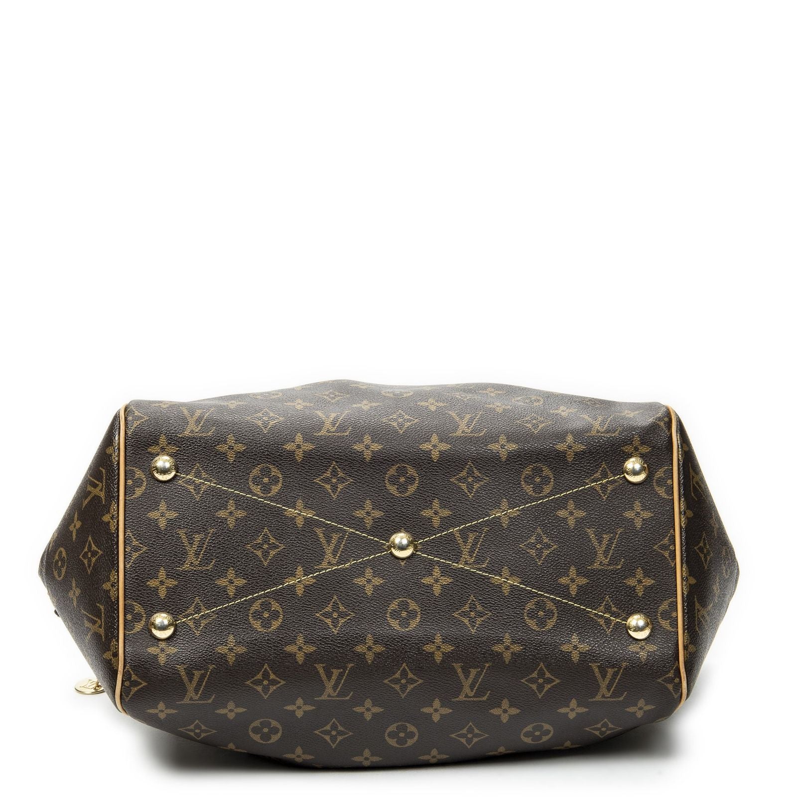 Louis Vuitton Tivoli Brown Monogram Canvas Messenger Bag — view 6