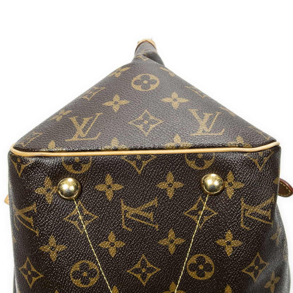 Louis Vuitton Tivoli Brown Monogram Canvas Messenger Bag — view 8