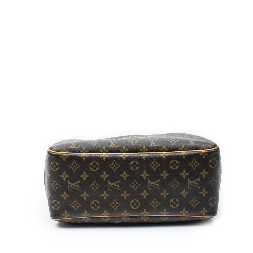 Louis Vuitton Deauville Brown Monogram Canvas Handbag — view 6