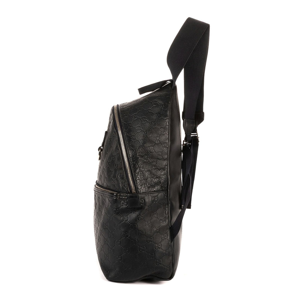Gucci Rider Backpack Navy Guccissima — view 3