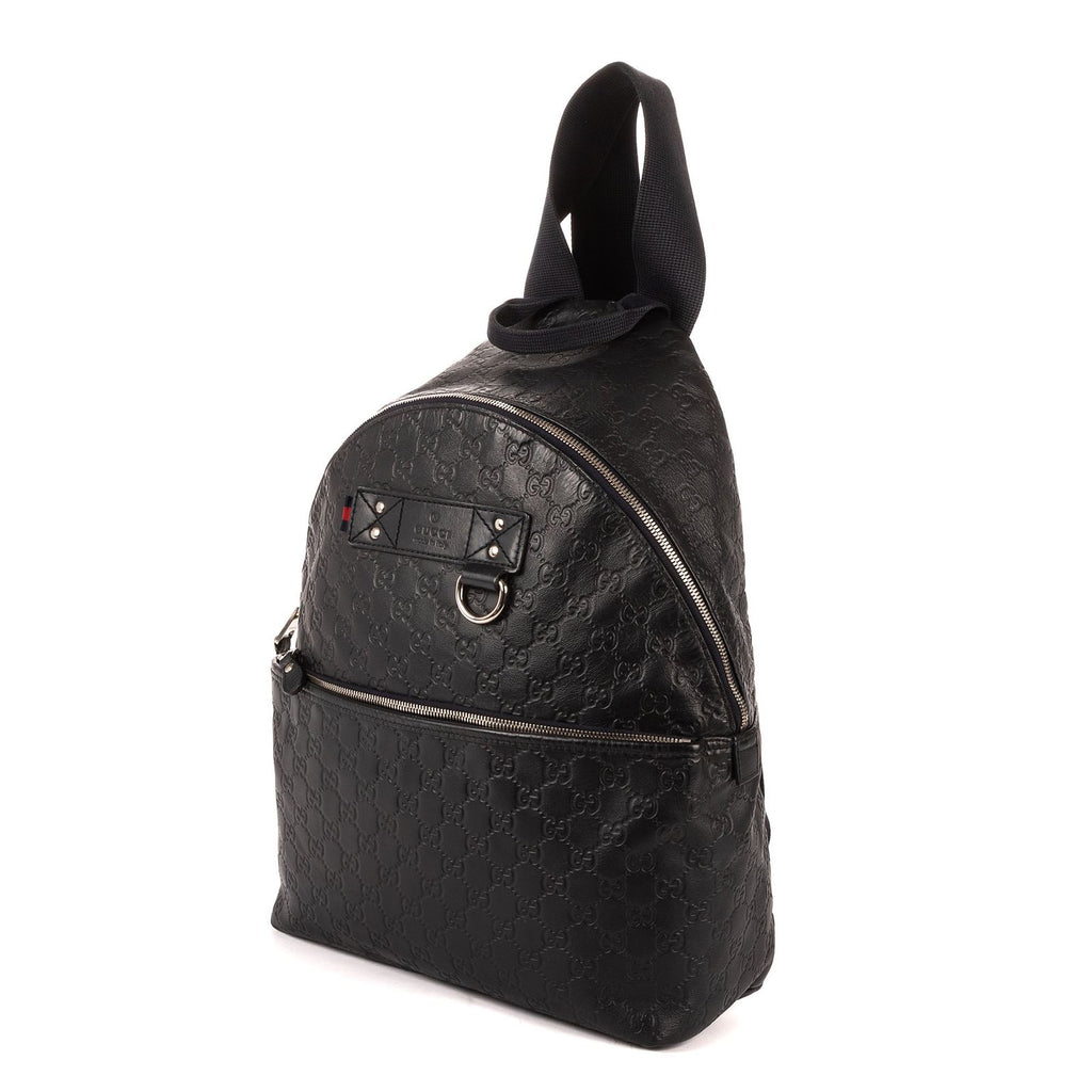 Gucci Rider Backpack Navy Guccissima — view 2