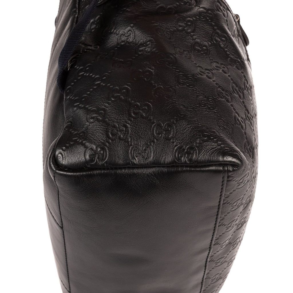 Gucci Rider Backpack Navy Guccissima — view 7
