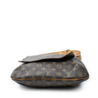 Louis Vuitton Musette Brown Monogram Canvas Messenger Bag — view 6