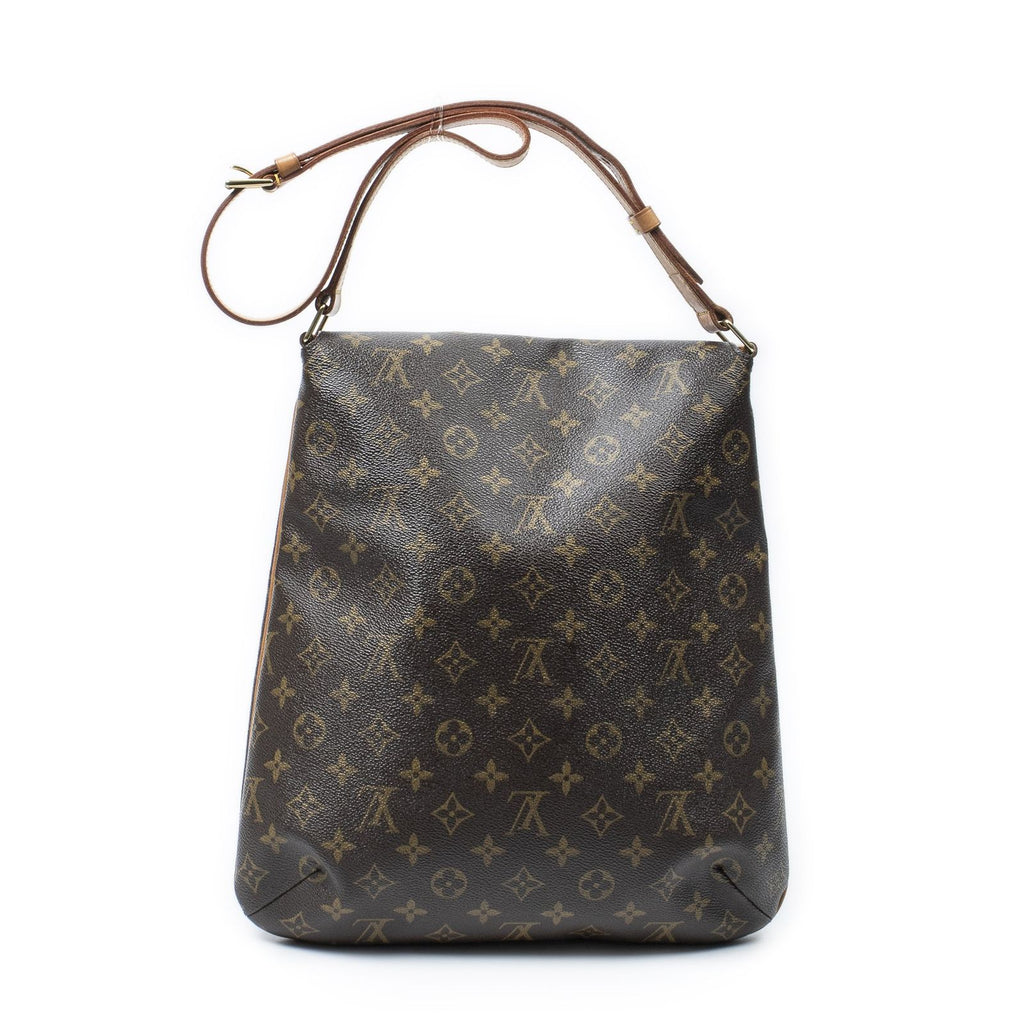 Louis Vuitton Musette Brown Monogram Canvas Messenger Bag — view 5